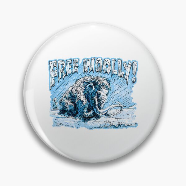 Item preview, Woolly Mammoth Perseveres Free Woolly designed and sold by sunnonoli.
