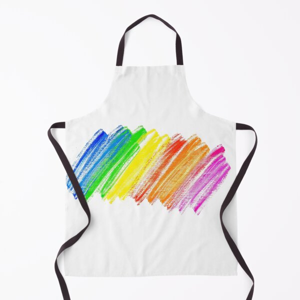 Item preview, Vibrant hand-drawn rainbow scribble created with wax pastels designed and sold by MiraCleAI.