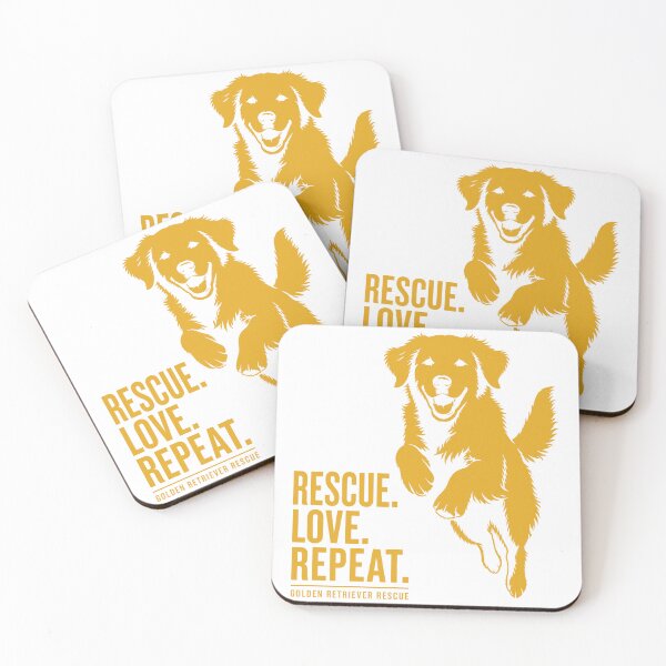 Item preview, Rescue Golden Retriever Love Repeat designed and sold by zoughlal.