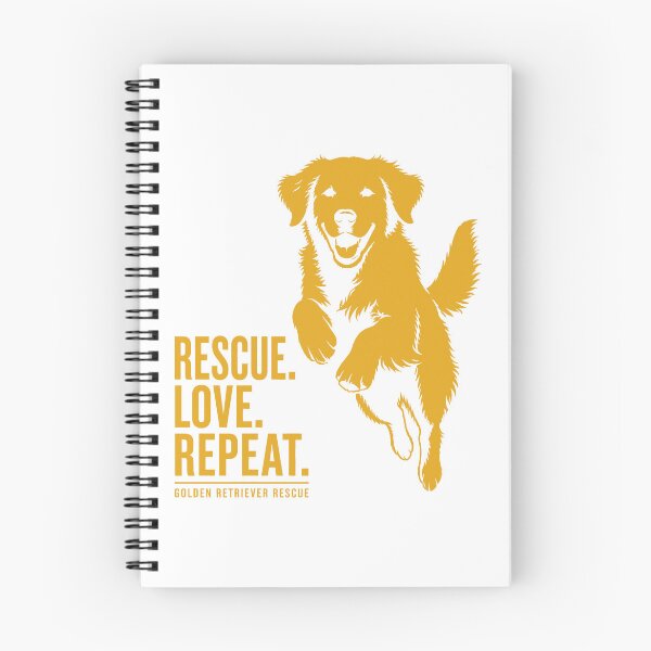 Item preview, Rescue Golden Retriever Love Repeat designed and sold by zoughlal.