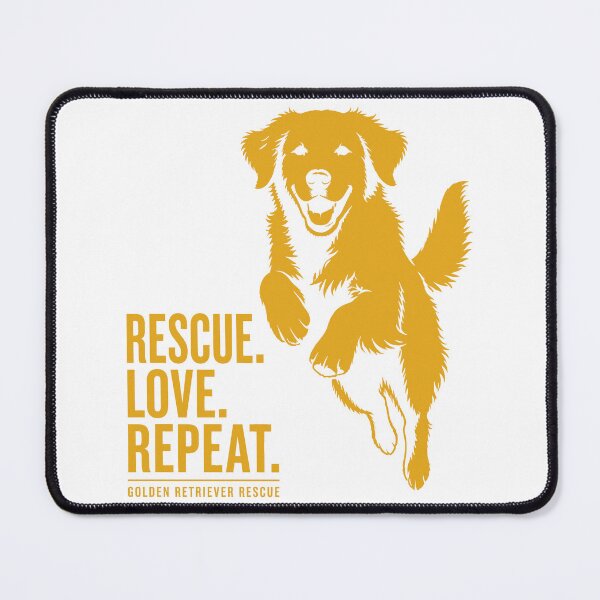 Item preview, Rescue Golden Retriever Love Repeat designed and sold by zoughlal.