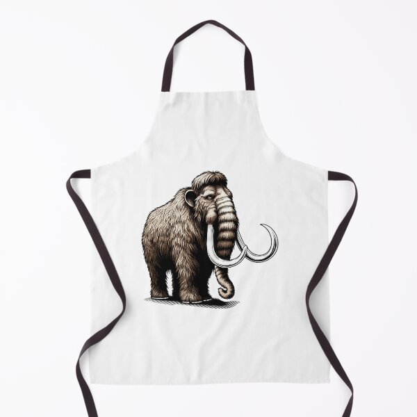 Item preview, Woolly Mammoth Prehistoric Animal Art designed and sold by sunnonoli.