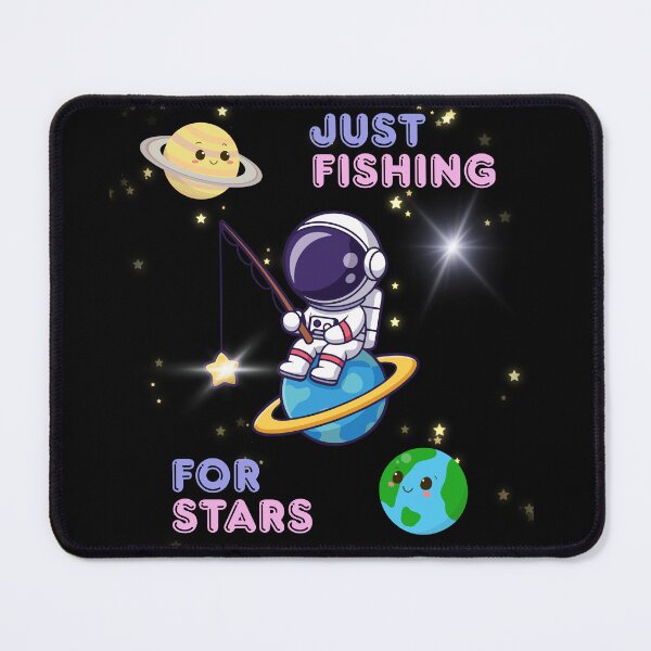 Item preview, Cute Astronaut Star Fishing - Just Fishing For Stars designed and sold by Frafri92.