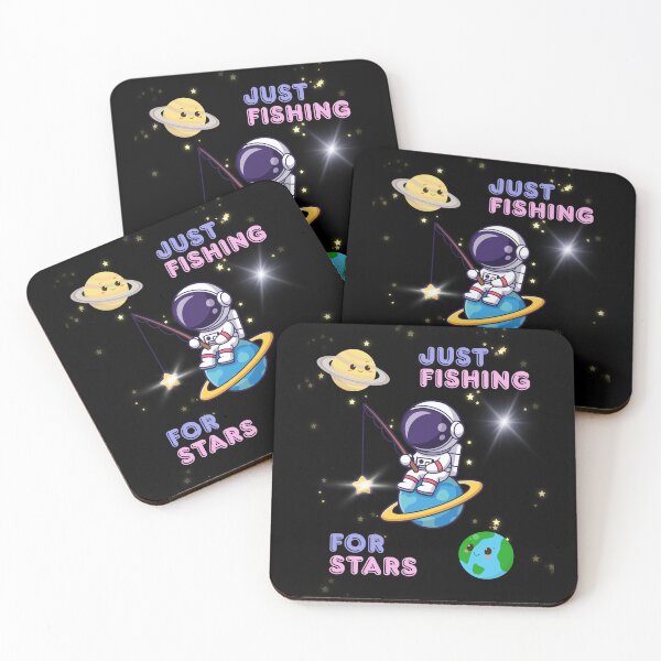 Item preview, Cute Astronaut Star Fishing - Just Fishing For Stars designed and sold by Frafri92.