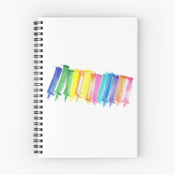 Item preview, Vibrant hand-drawn rainbow scribble created with wax pastels designed and sold by MiraCleAI.