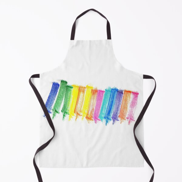 Item preview, Vibrant hand-drawn rainbow scribble created with wax pastels designed and sold by MiraCleAI.