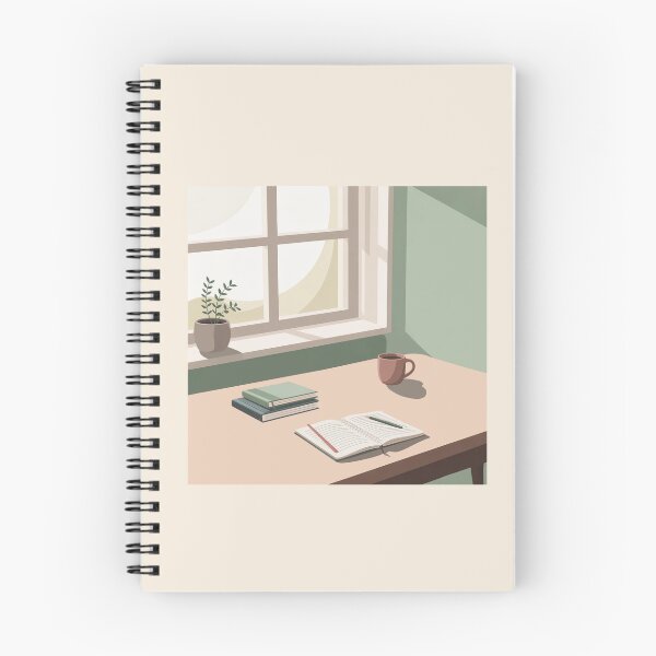 Item preview,  Cozy Study Nook Illustration designed and sold by TrendMorphic.