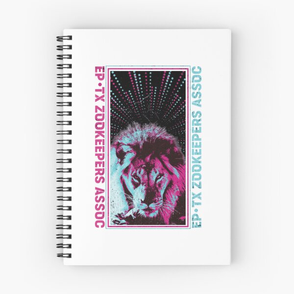 Item preview, Neon Lion King Cyberpunk Wildlife Poster designed and sold by Eptxzookeepers.