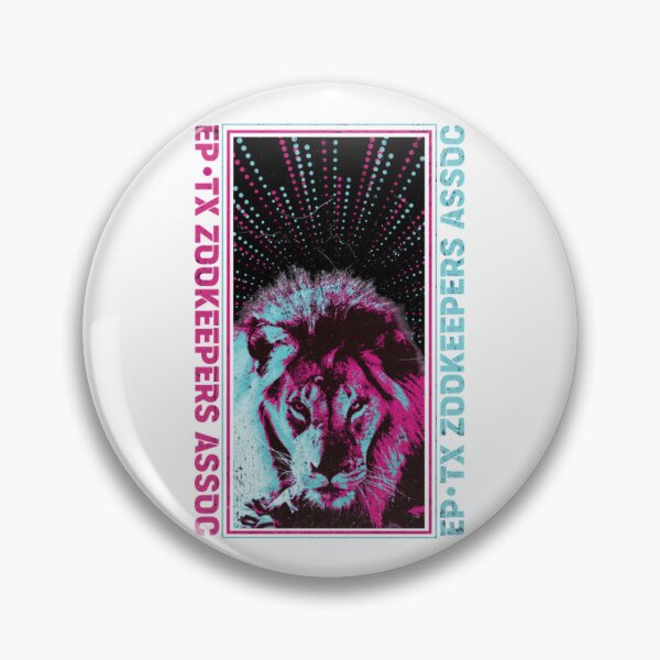 Item preview, Neon Lion King Cyberpunk Wildlife Poster designed and sold by Eptxzookeepers.
