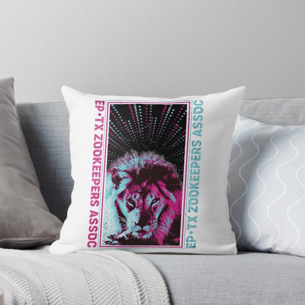 Item preview, Neon Lion King Cyberpunk Wildlife Poster designed and sold by Eptxzookeepers.