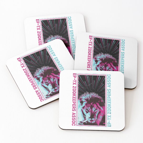Item preview, Neon Lion King Cyberpunk Wildlife Poster designed and sold by Eptxzookeepers.