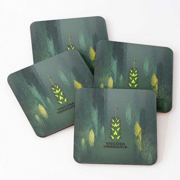 Item preview, Geometric Botanical Viscosa Variegata Succulent Street Art Logo designed and sold by GreenDivisionJP.