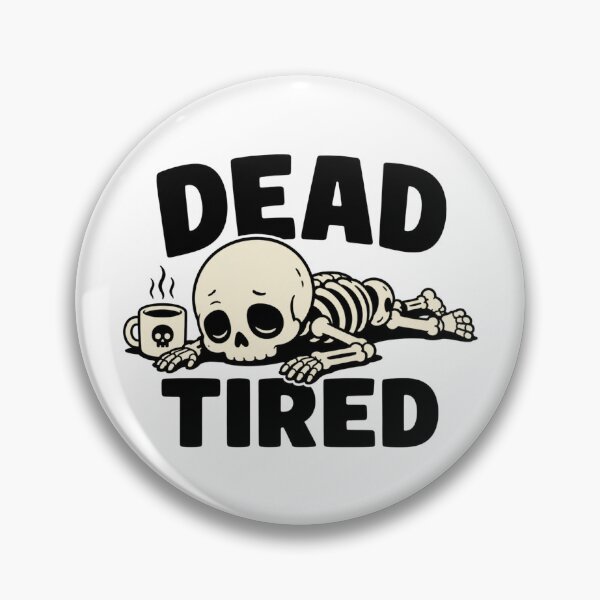 Item preview, Dead Tired Skeleton Coffee designed and sold by MoodSupplyStudio.