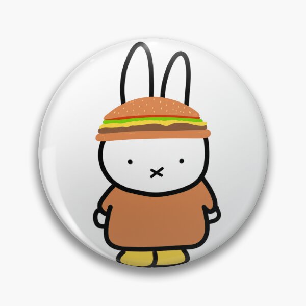Item preview, Burger Miffy designed and sold by trinaeatwell.