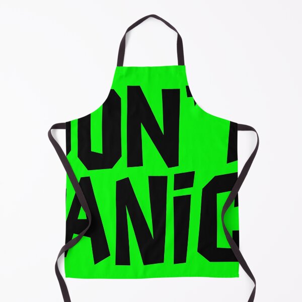 Item preview, NDVH Don't Panic - Green 2 H2G2 designed and sold by Nik’s T-Shirts.