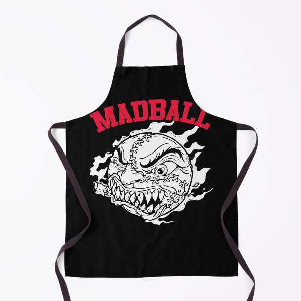 Item preview, ngry Stitched Ball Cartoon Mascot With Sharp designed and sold by radwanedz.