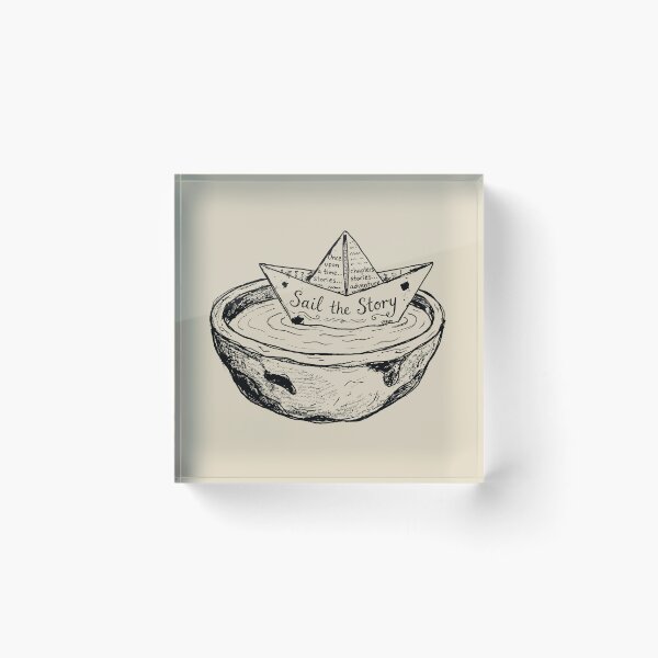 Item preview, Parchment Sail - Bookish Aesthetic designed and sold by bapupa.