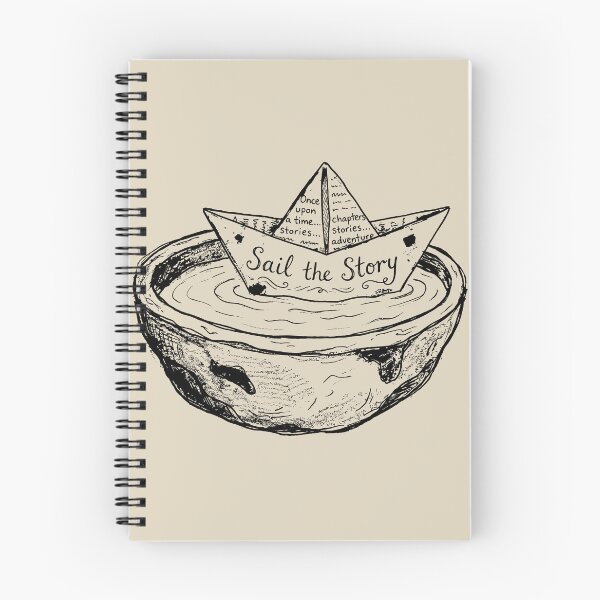 Item preview, Parchment Sail - Bookish Aesthetic designed and sold by bapupa.