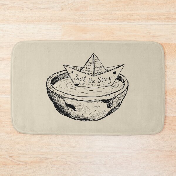 Item preview, Parchment Sail - Bookish Aesthetic designed and sold by bapupa.