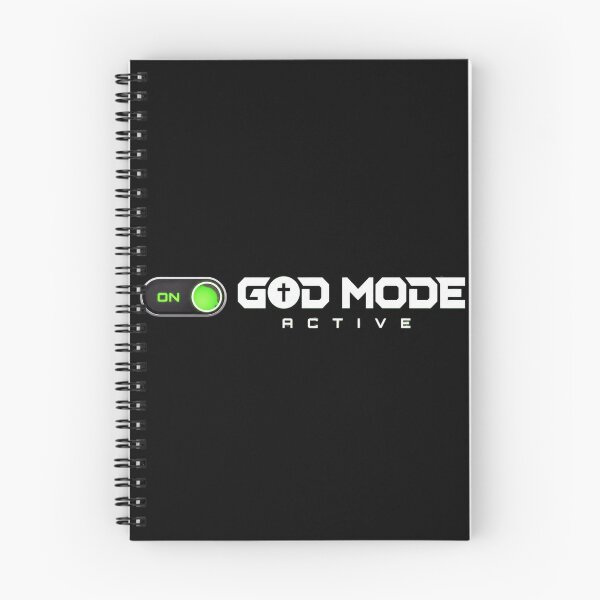 Item preview, God Mode Active Christian Gamer Toggle Switch Gaming Faith Geek designed and sold by Faith Level Up.