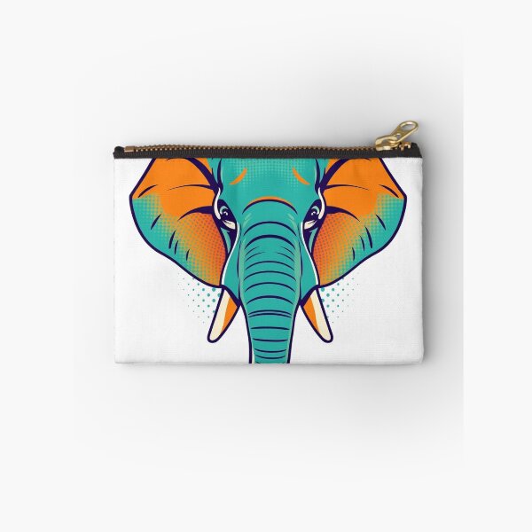 Item preview, Elephant Pop Art - Modern Graphic Art Sticker designed and sold by QuirkThreadsCo.
