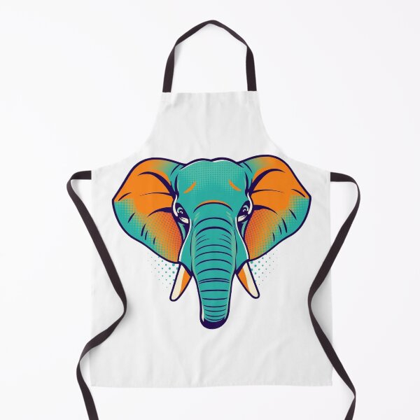 Item preview, Elephant Pop Art - Modern Graphic Art Sticker designed and sold by QuirkThreadsCo.