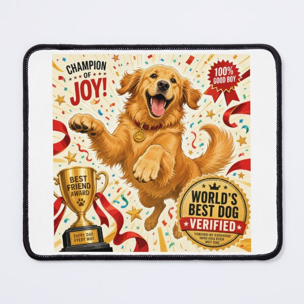 Item preview, Best Dog Celebration Worlds Verified Golden designed and sold by zoughlal.