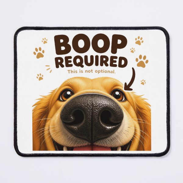 Item preview, Cute Golden Retriever Boop Required designed and sold by zoughlal.