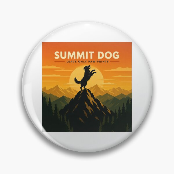 Item preview, Mountain Golden Retriever Summit Dog designed and sold by zoughlal.