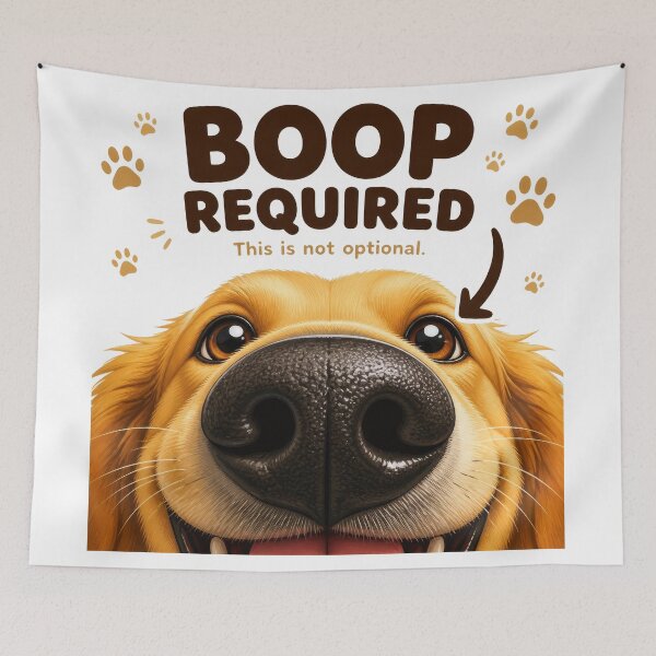 Item preview, Cute Golden Retriever Boop Required designed and sold by zoughlal.