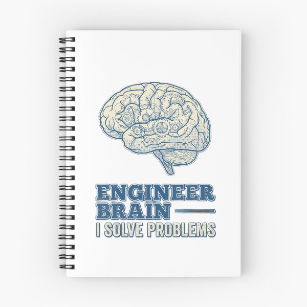 Item preview, Retro Vintage Engineer Brain I Solve Problems designed and sold by Bebew3.