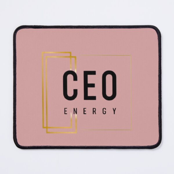 Item preview, CEO Energy Gold Frame Minimalist Business T-Shirt designed and sold by Dream Weave Studio.