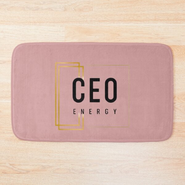 Item preview, CEO Energy Gold Frame Minimalist Business T-Shirt designed and sold by Dream Weave Studio.