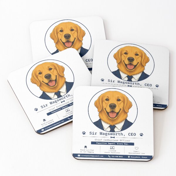 Item preview, Funny Dog Office Professional Good Boy designed and sold by zoughlal.