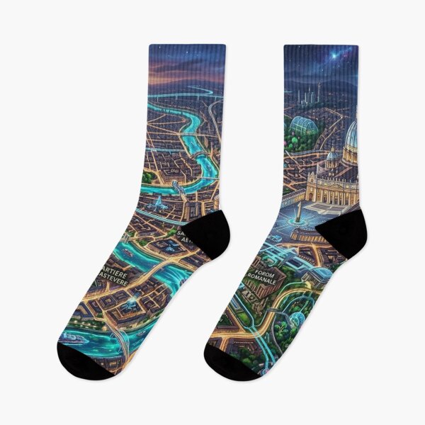 Item preview, Futuristic vision of Rome designed and sold by Sigtrix.