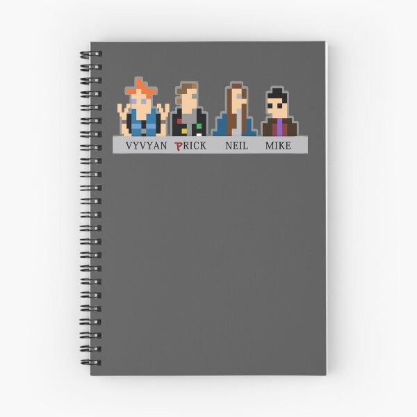 Item preview, SCUMBAG COLLEGE - Vyvyan, Rick, Neil, Mike  - Pixel Art - The Young Ones Inspired designed and sold by RetroTeeStudio.