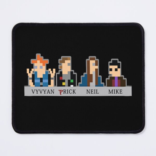 Item preview, SCUMBAG COLLEGE - Vyvyan, Rick, Neil, Mike - Pixel Art - The Young Ones Inspired designed and sold by RetroTeeStudio.