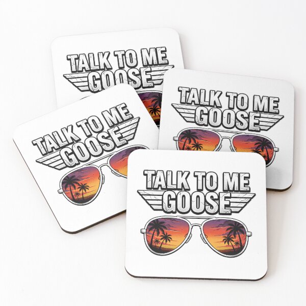 Item preview, Talk to Me Goose Aviator Sunset Wings designed and sold by TshirtsOnline-.