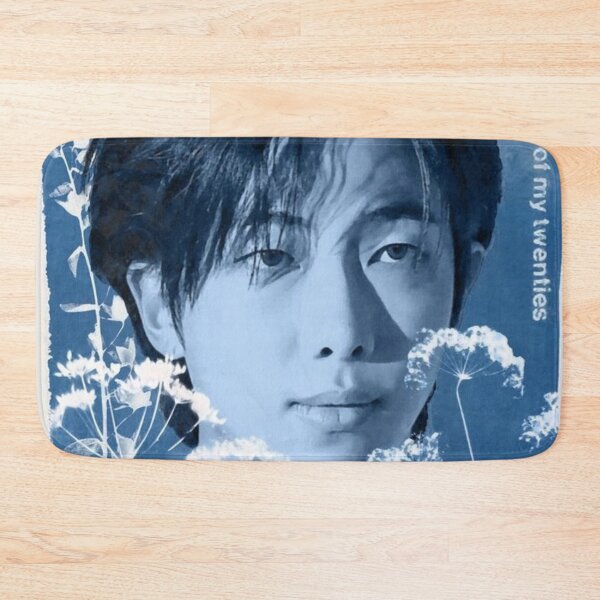 Item preview, RM Indigo Album Art Cyanotype Poster | BTS Namjooning Vintage Blue Aesthetic designed and sold by Mooncreates7.