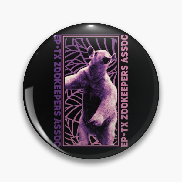Item preview, Neon Anteater Tamandua Exotic Animal Poster designed and sold by Eptxzookeepers.