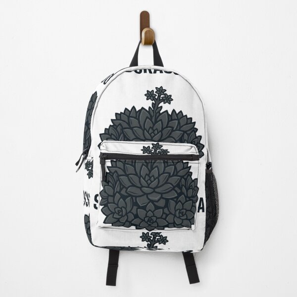 Item preview, Dark Geometric Sinocrassula Botanical Street Art Graphic designed and sold by GreenDivisionJP.