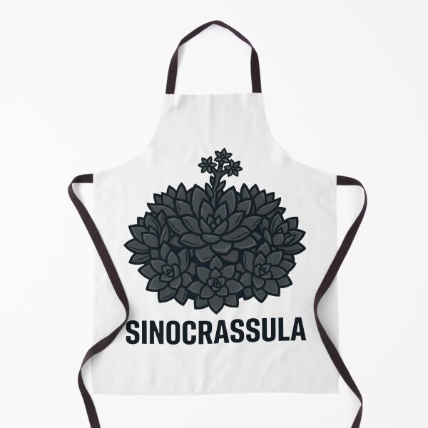 Item preview, Dark Geometric Sinocrassula Botanical Street Art Graphic designed and sold by GreenDivisionJP.