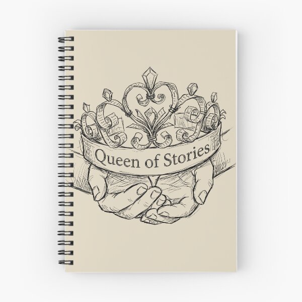 Item preview, Parchment Crown - Bookish Girl designed and sold by bapupa.
