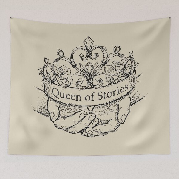 Item preview, Parchment Crown - Bookish Girl designed and sold by bapupa.