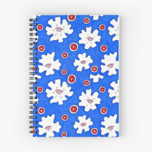 Item preview, Cobalt Folk Bloom Pattern designed and sold by ALT Fashion Studio.
