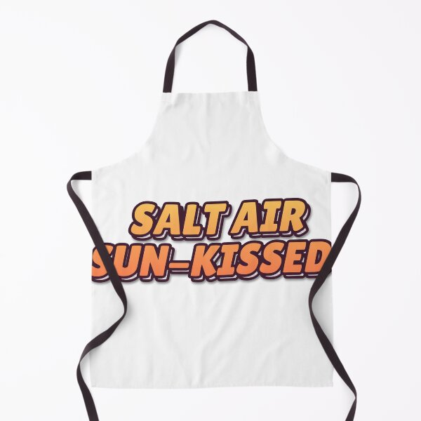 Item preview, "SALT AIR SUN-KISSED" Retro Typography Hoodie designed and sold by QuirkThreadsCo.