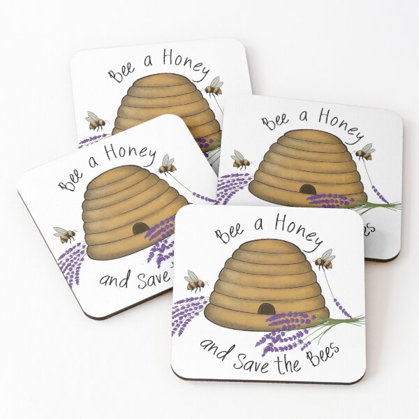Item preview, Bee a honey and save the bees designed and sold by Robotreptile.