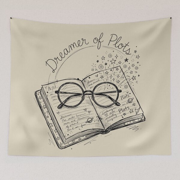 Item preview, Specs and Starlight - Bookish Girl designed and sold by bapupa.
