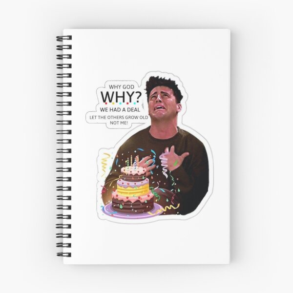 Item preview, ' WHY GOD WHY' Joey Tribbiani - Friends Series designed and sold by suh shop.