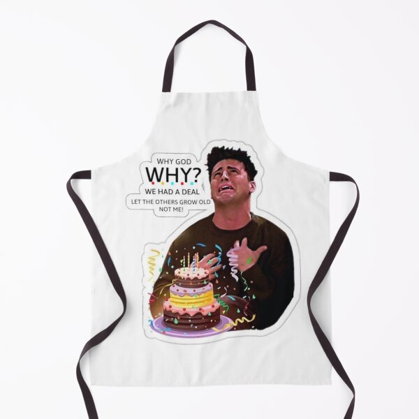 Item preview, ' WHY GOD WHY' Joey Tribbiani - Friends Series designed and sold by suh shop.